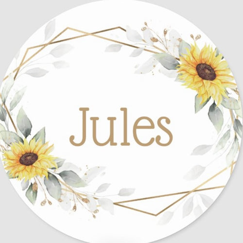 Jules Flower Truck Logo